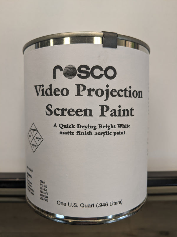 Rosco Projection Screen Paint - 1 Quart (946ml)