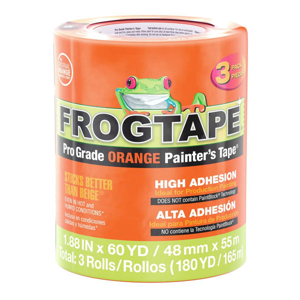 FrogTape® Pro Grade Orange Painter’s Tape® 3 pk, 1.88 in. x 60 yd