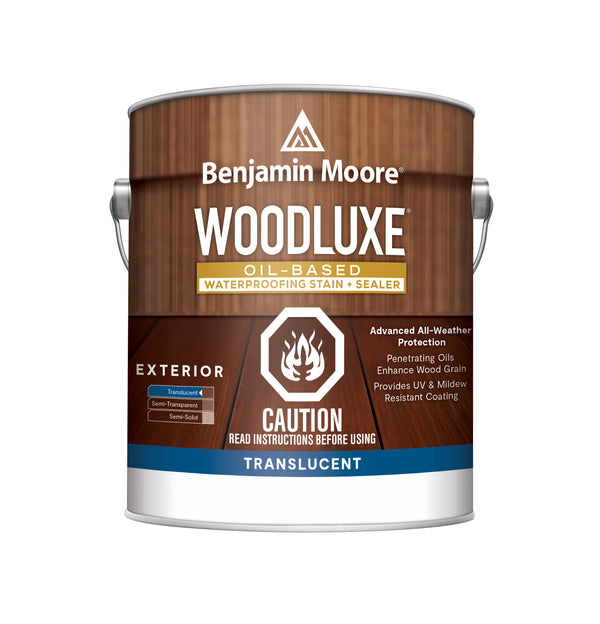 Woodluxe® Oil-Based Waterproofing Exterior Stain + Sealer - Transulcent