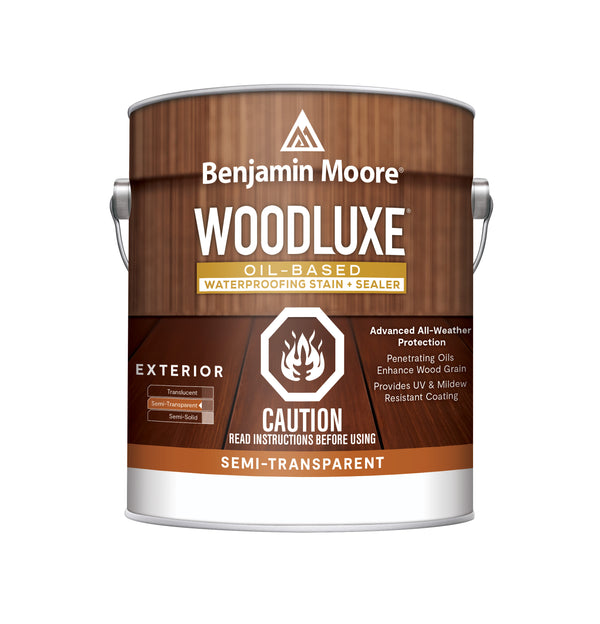 Woodluxe® Oil-Based Waterproofing Exterior Stain + Sealer Semi-Transparent
