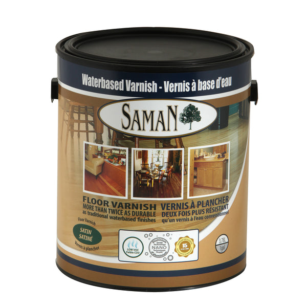 SamaN Waterbased Varnish Satin Finish