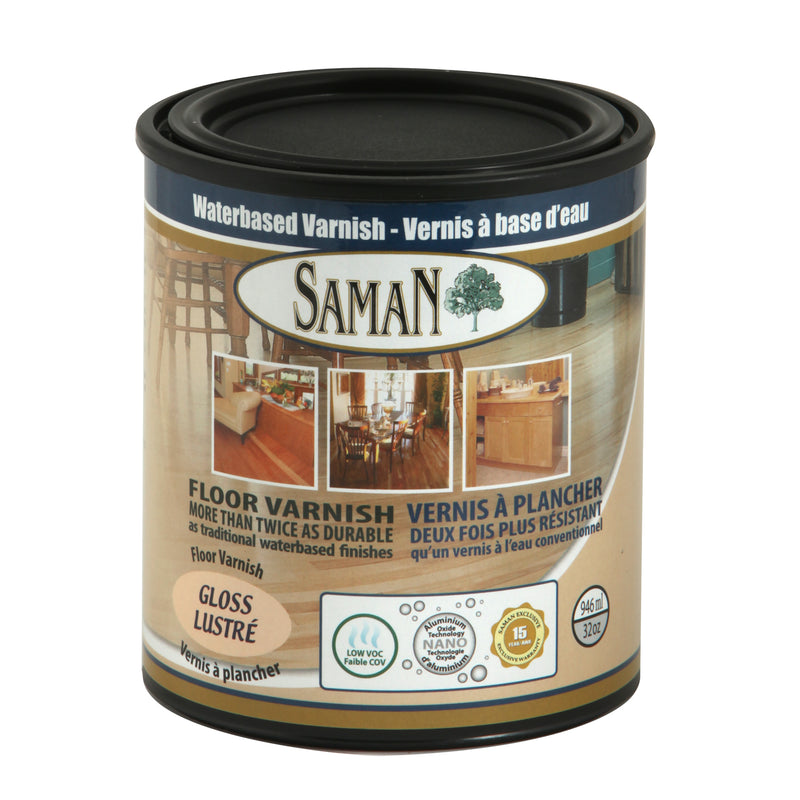 SamaN Waterbased Varnish Gloss Finish