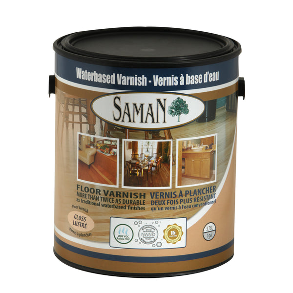 SamaN Waterbased Varnish Gloss Finish