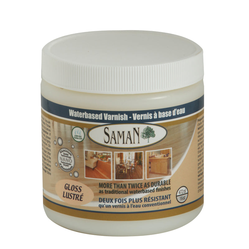 SamaN Waterbased Varnish Gloss Finish