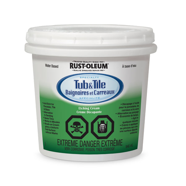 Rust-Oleum Specialty Tub & Tile Etching Cream