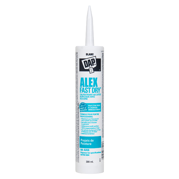 ALEX FAST DRY® Acrylic Latex Caulk Plus Silicone