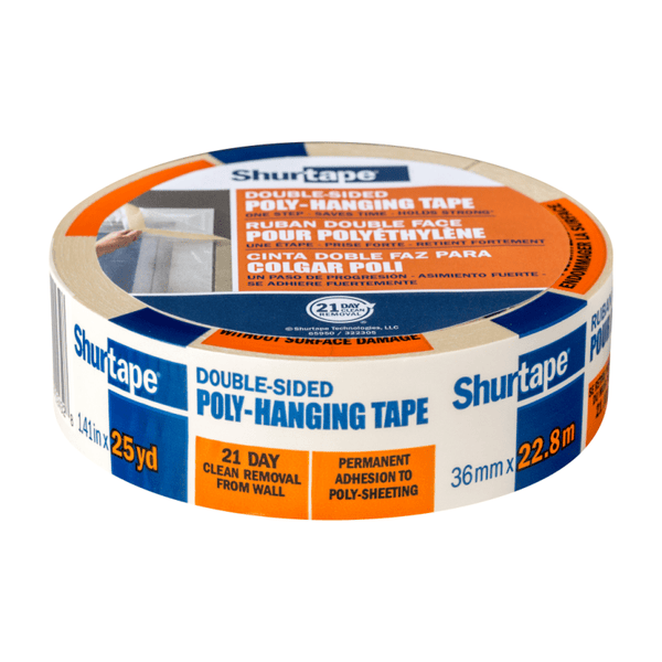 Shurtape Double-Sided Poly-Hanging Tape